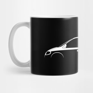 Dodge Caravan (2001) Silhouette Mug